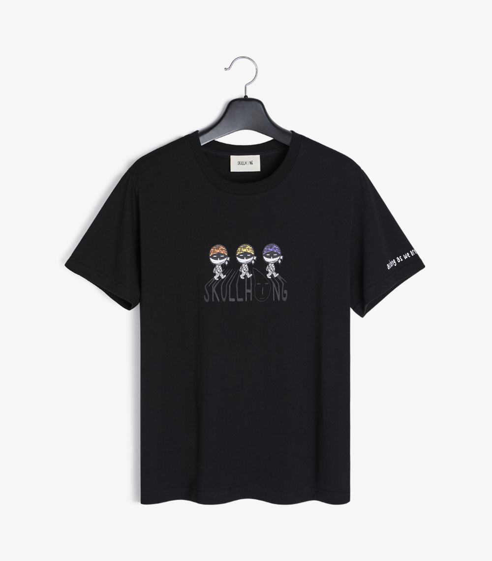 반팔3_01 MUMMY'S T-SHIRT BLACK - 이미지 1