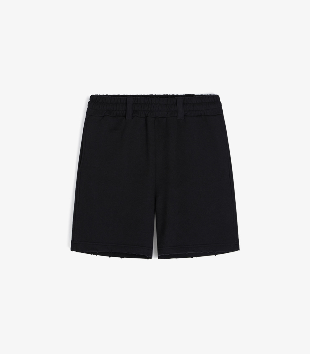 반바지 2_01 POKERFACE SHORTS BLACK - 이미지 1